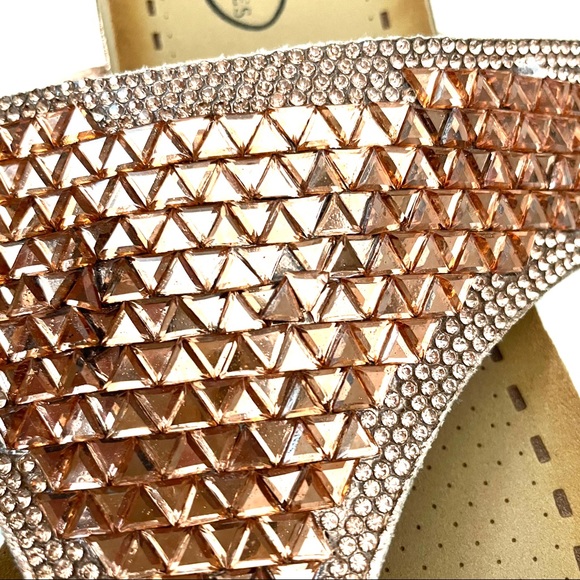 CG shoes Evie rose gold flip flops - Picture 6 of 7